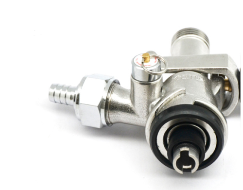 C714 S System Keg Coupler with Chrome Plated krome