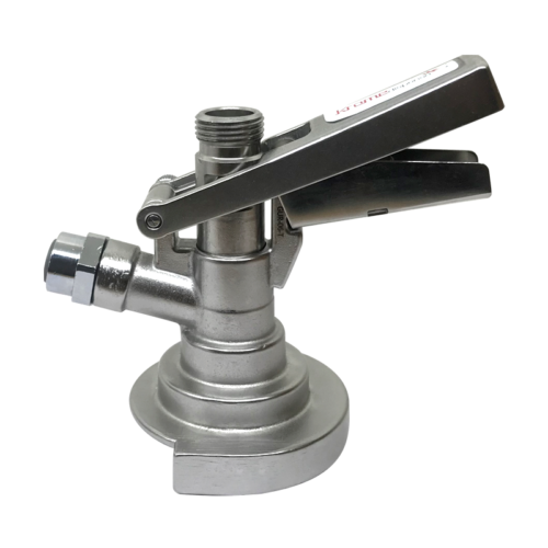 A System Keg Coupler With Flat Handle & JG Fitting – Without PRV