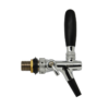 European Brass Tap with ABS Spout - Shank 35 mm(7 mm Bore ) - Polished Chrome Finish - Image 2