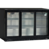 Back Bar Cooler with Triple Door