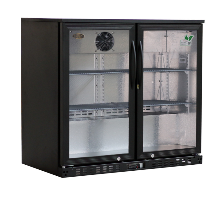 Back Bar Cooler with Double Door