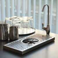 Rinser-drip-tray