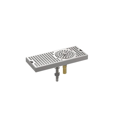 drip tray with rinser
